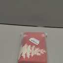 CXMEIFLY Christmas Pillow Covers 18x18 Inch Set of 2 Red Cream Christmas Tree Snowflakes Decor Throw Pillows Winter Xmas Holiday Outdoor Cushion Cases for Couch Bed Decorations