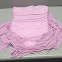 Purple Sexy Off Shoulder Mesh Sheer Y2k Tube Mini Dress for Women Ribbon Bodysuit Party Club Birthday Dresses Date Night, XL