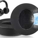 SOULWIT Cooling Gel Earpads Cushions Replacement for Sony MDR-XB950 XB950BT XB950B1 XB950N1 XB950AP Over-Ear Headphones, Ear Pads with Noise Isolation Memory Foam - Black