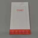 Dockem Card Case V2 for iPhone 16 with Camera Control Cutout, Built-in Metal Plate & 2 Card Holder Pockets: M2 Exec Premium Synthetic Leather Wallet Case (Brown)