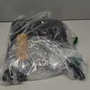 HUANUO Monitor Riser for Desk, Desk Organizer,Laptop Shelf w/Vented for Screen, Computer Stand for PC, Printer, for Home & Office (Black)