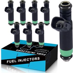 FJ475 High Performance Fuel Injectors 4.7L v8 For:-Dodge 2001-2007 Durango For:-Ram 1500 Dakota, For:-Jeep Grand cherokee Commander, For:-Chrysler, For:-Mitsubishi, 8001482N (8PCS)
