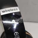 Bluetooth Headphones Over Ear, 6S Wireless Headphones Wired with 6 EQ Modes, 40 Hours Playtime Foldable HiFi Stereo Headset with Microphone, FM/TF for Cellphone/PC/Work (Black & Gold)