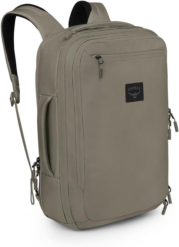 Osprey Aoede 25L Commuter Briefcase Backpack, Tan Concrete