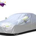 KouKou Oxford Hatchback Car Cover Waterproof All Weather, Fit Toyota Matrix, Honda Fit, VW Golf GTI, Hyundai Veloster, Ford Focus, Mini Cooper, Countryman etc. (178 x 72 x 59 inch)