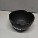 Signature Housewares Expressions Noodle Bowl with Chopsticks, Black, 26oz