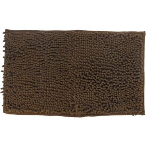 Ruilogod Microfiber Rectangle Shape Antislip Rug Area Carpet Dark Brown (id: af4 5ce ebd 854 a9b