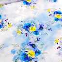 2 x DanceForma Flowers Pattern Ballet Chiffon Wrap Skirts Skwodico WSK2212 (One Size)