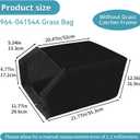 964-04154A Lawn Mower Grass Bag Replacement Compatible with Crafts man 21" Lawn Mower 24737110, 24737034, 24737037, Replaces 964-04154 (Without Grass Catcher Frame)