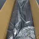 LINGVIDO Waterproof Faux Leather Seat Covers Fit for 2009-2024 Dodge Ram 1500 2500 3500 Seat Cushion Protector Truck Pickup Crew Quad Cab with Split Bench 40/60(Full Set Curved Back, Black+Gray)