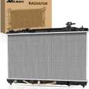 Nilight Radiator for Toyota Camry 2007 2008 2009 2010 2011 2.4L 2.5L FWD Performance Aluminum Replacement OEM with Transmission Oil Cooler