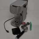 CASABREWS 3700 Essential Espresso Machine 20 Bar, Stainless Steel Cappuccino & Latte Machine with Steam Frother for Home, 43.9oz Water Tank, Silver