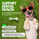 ASMPET Dog Treats Chews, Chicken & Duck Wrapped Rawhide Sticks (20 pcs, 10.6 oz, 5 inch)