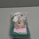 Short Bob Wigs with Bangs for Women Loose Wavy Wig Curly Wavy Shoulder Length Bob Synthetic Cosplay Wig for Girl Colorful Costume Wigs (Green)