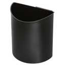 Safco Deskside Small Trash Can Recycling Bin Combo, 3 Gallon, For Kitchen, Office, Indoor Use, Black/Blue