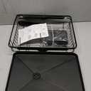 Dish Drying Rack - Stainless Steel Dish Rack for Kitchen Counter, Large-Capacity Dish Drainer with Cutlery Holder, Kitchen Organizer for Dishes, Spoons and Forks