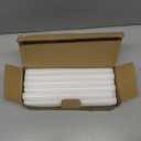 kedtui Taper Candles 10 inch (H) Dripless, Set of 36 White Unscented and Smokeless Taper Candles Long Burning, Paraffin Wax with Cotton Wicks for Burning 8 Hours Time