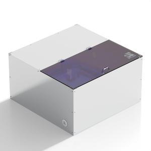 M-T Laser Engraver Enclosure Silver Large Size(31 3116) with Eye-Friendly Window,Against Fume,Noise,Odor,Spark,Smoke,Laser Cutter Protective Cover for Most Laser Engraver CNC Cutter Machine