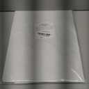 ALYVIA SPRING Waterproof Fabric Shower Curtain Liner with 3 Magnets - Soft Hotel Quality Cloth Shower Liner, Light-Weight & Machine Washable - Standard Size 72x72, White