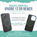 Smartish Magnetic Wireless Charger Compatible with MagSafe - Charge Dinghy - 7.5W Fast Charging for iPhone 14/13/12 Series/AirPod 3 [USB-C & USB-A] Compatible with Stands & Mounts - Chef's Special