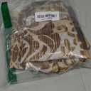 Sterling Farmhouse Brown Waterproof Polyester Fabric Chocolate Vintage Printed Tan Shower Curtain,Bronze Damask Striped Bathroom Curtains,72" W x 72" L