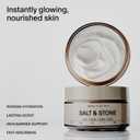 Salt & Stone Body Cream for Dry Skin Women & Men Santal & Vetiver 6.7 fl oz