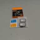 Misxi 2 Pack Tempered Glass Case Compatible for Apple Watch Series 11 (2025) Series 10 42mm, Hard PC Screen Protector Overall Protection Ultra-Thin Lightweight Scratch-Resistant Cover for iWatch, Black