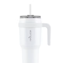 Reduce 40 oz Cold1 Vacuum Insulated Stainless Steel Straw Tumbler Mug White