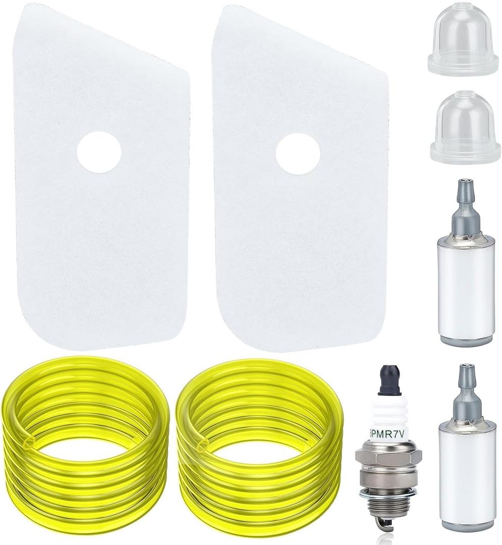 128LD Air Filter Tune Up Kit Compatible with Husq-Varna 124C 124L 125C 125E 125L 125LDX 125R 125RJ 128C 128L 128CD 128LDX 128R 128RJ String Trimmer Parts 530150253