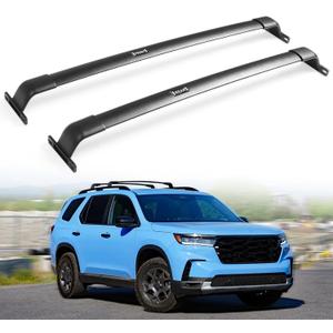 Snailfly Roof Rack Cross Bars Fit for 2023 2024 2025 2026 Honda Pilot Elite/Sport/Touring/Trailsport (Except LX & EX-L), Black Crossbars Luggage Carrier Bars