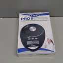 Ozeri Pro II Digital Kitchen Scale with Removable Glass Platform and Countdown Kitchen Timer (1 g to 12 lbs Capacity) (Black)