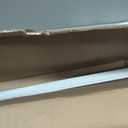 1" x 35.5" White Aluminum Storm Door Sweep Replacement Weatherproof Bottom Seal for Security Doors (1, White)