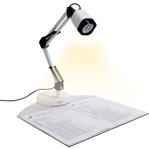 Document Camera for Teachers, 8mp with Auto-Focus and LED Supplemental Light, Excellent for Distance Education and Web Conferencing