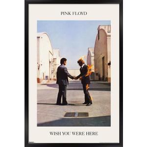 Pink Floyd - We Wish You Were Here Wall Poster, 34L" x 22.4W", Black Framed Version