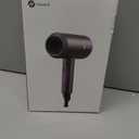 Slopehill Professional Ionic Hair Dryer, Powerful 1800W Fast Drying Low Noise Blow Dryer with 2 Concentrator Nozzle 1 Diffuser Attachments for Home Salon Travel (White)