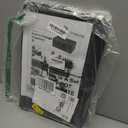 Discreet Lockable Toy Bag Storage Organizer Toy Bag Storage Bins Case with Zipper Lid for Women and Men Clothes Container(Black,15 x 10 x 6.3 Inch)