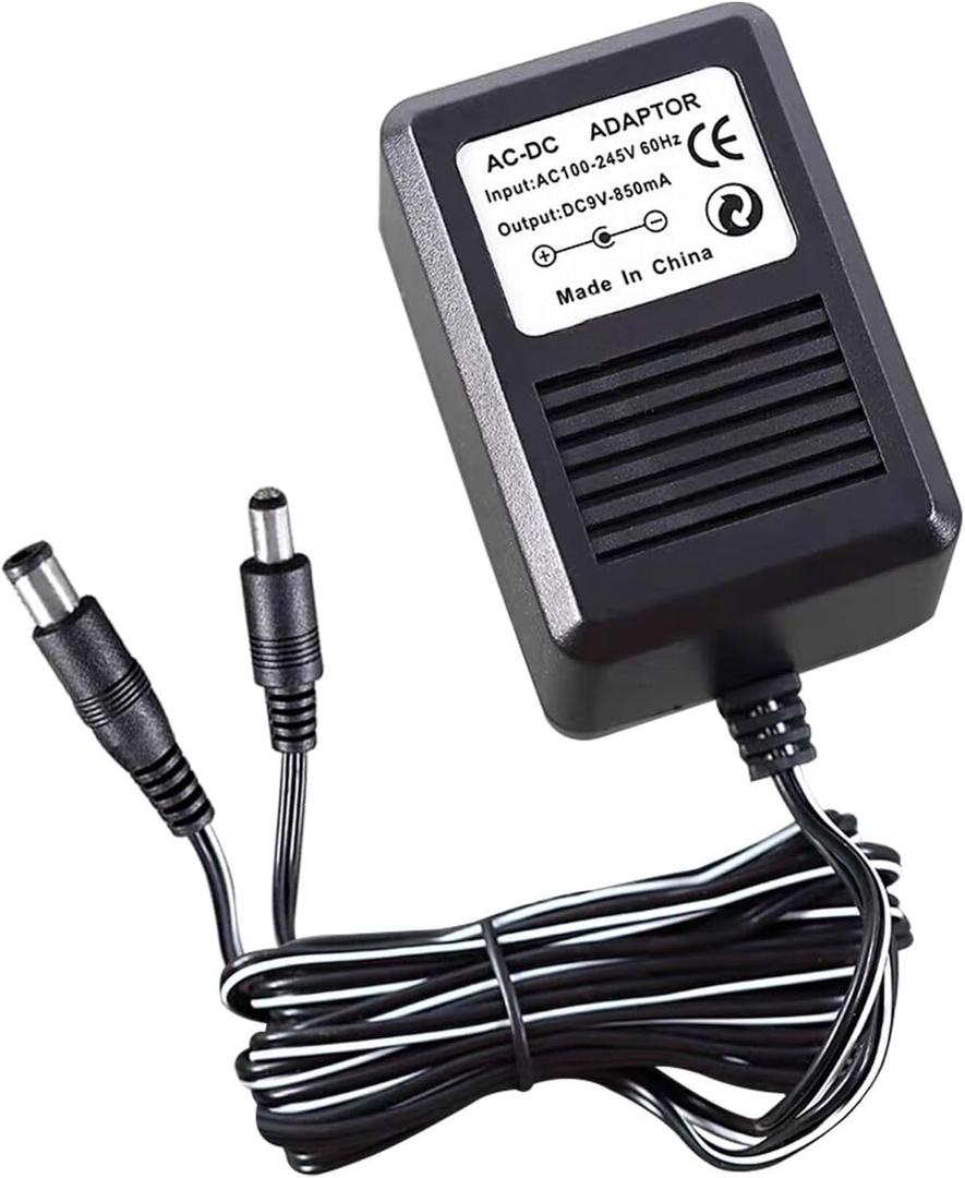 Super Nintendo/SNES/NES/Genesis AC Adapter with NES/SNES Power Cord