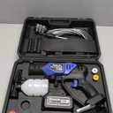 Ontel Turbo Jet HydroX5 Pro Portable Cordless Pressure Washer (21V 3000mAh Battery), 6-in-1 Nozzle, Dual Water Source, 16ft Detachable Hose