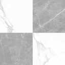 WIFEA Self Adhesive Vinyl Flooring Roll 23.6"x 196"/32 Sq.Ft Marble Peel Stick Floor Tiles, Wear-Resistant and Waterproof Vinyl Plank Flooring for Bedroom Living Room Office Balcony RV Black + Grey
