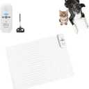 SVD.PET 2024 Upgraded Pet Training Mat with Tester, 22" X 16", Pet Shock Pad, Dogs & Cats Electronic Repellent mat for Indoor, 3 Training Modes, 5 Levels, Pet Safe Mode (White Controller)