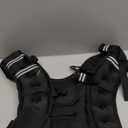 ZELUS Weighted Vest, 6lb/8lb/12lb/16lb/20lb/25lb/30lb Weight Vest with Reflective Stripe for Workout, Strength Training, Running, Fitness, Muscle Building, Weight Loss, Weightlifting (Black)