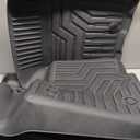 Mixsuper Bronco Sport Floor mats-Floor mat for Ford Bronco Sport 2021-2026,All Weather TPE Rubber Floor Liners Protection for Bronco Sport Accessories,2 Row Anti-Slip Car Mats, Black