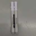 ARTISTRO 2 White Permanent Marker - Waterproof Markers for Tire, Fabric, Rocks, Glass, Ceramic, Wood, Paper - Oil Based Paint Pens - Medium Tip 3mm