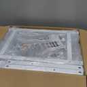 Moforoco White Over The Door Pantry Organizer, Pantry Organization and Storage, Metal Hanging Spice Rack Shelves Door, Seasoning Shelves, Laundry Room Organization, House and Kitchen Essentials (8-Tier)