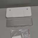 Adhesive Remote Control Holder Wall Mounted Phone Charging Holder Universal Controller Holder Wall Mount Storage Organizer Box No Drilling Home Office Desk (Bedside Shelf)