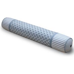 Round Body Pillows for Adults 47in Cylinder Pillows, Skin-Friendly Cover Detachable Bolster Pillows for Sleeping(Blue)