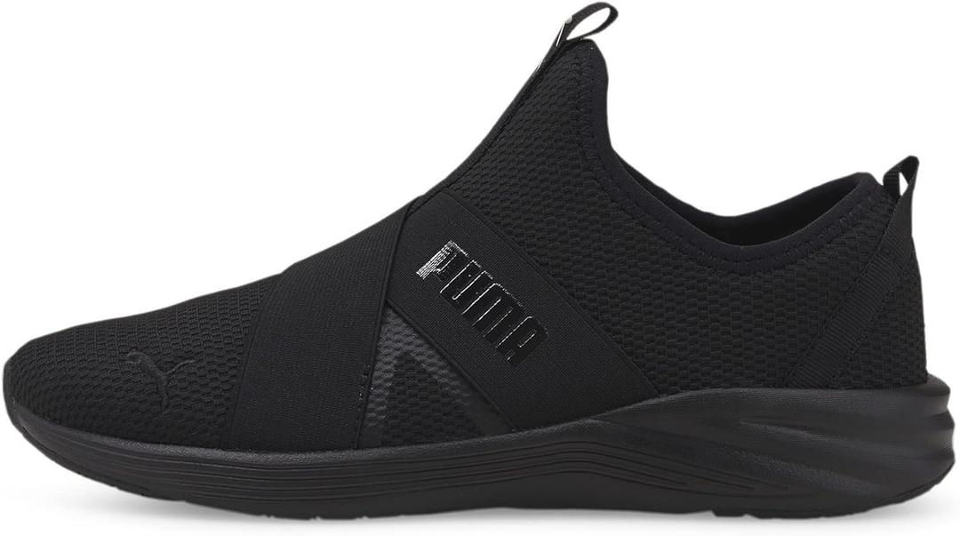 Puma Womens Better Foam Prowl Slip onSneaker (6, Black)