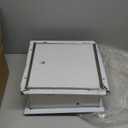 Fancat Recessed Specimen Pass-Thru Cabinet, Stainless Steel Box with Pass Tray, Window Pass Through Specimen Tray Box with Dual Sided Access Doors, 13.2" W x 12.7" H x 6" D