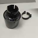 Carbon Fiber Exhaust Tips 2" Inlet 4"Outlet, Universal Tailpipe 2 Inch Exhaust Muffler Tip