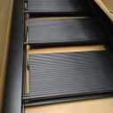 4 Step Ladder, Foldable Step Stool, 300lbs Load, Black